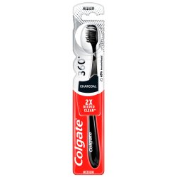 Colgate 360 tannbrste Charcoal Medium