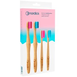 Hllbara tandborstar 4 st. Nordics familjepaket