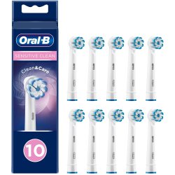 Oral-B Sensitive Clean &amp; Care 10 stk. Brstehoveder