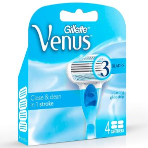 Gillette Venus Barberblade 4 stk.