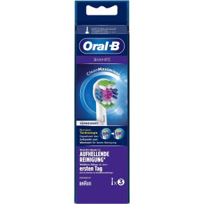 Oral-B 3D White CleanMaximiser Brstehoveder 3 stk.