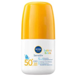 Nivea Sun Kids SPF 50 Rollon Sensitiv Solcreme 50ml