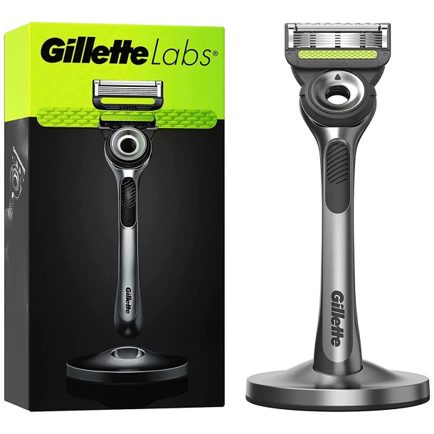 GilletteLabs Barberskraber + Magnet-dock