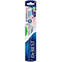 Dr. Best tandborste Interdent Active Medium Short Head