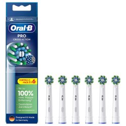 Oral-B PRO CrossAction Brstehoveder 6 stk.