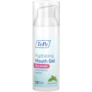 TePe Hydrating Mouth Gel mot muntorrhet Mild Peppermint 50 ml.
