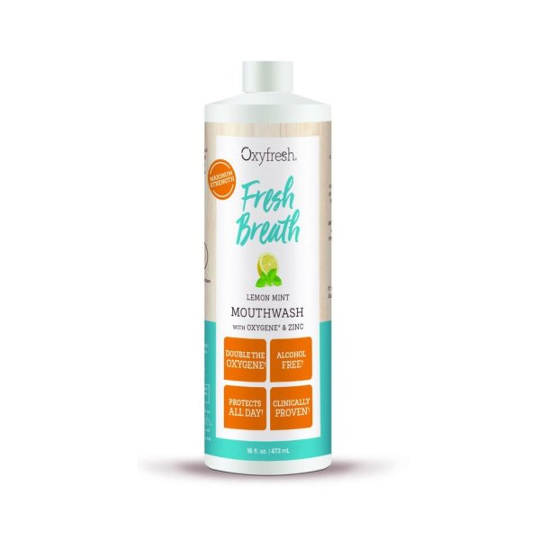 Oxyfresh Mundskyl Fresh Breath Lemon + Zink