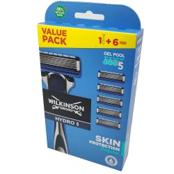 Wilkinson Hydro 5 Scheermes + 6 Scheermesjes