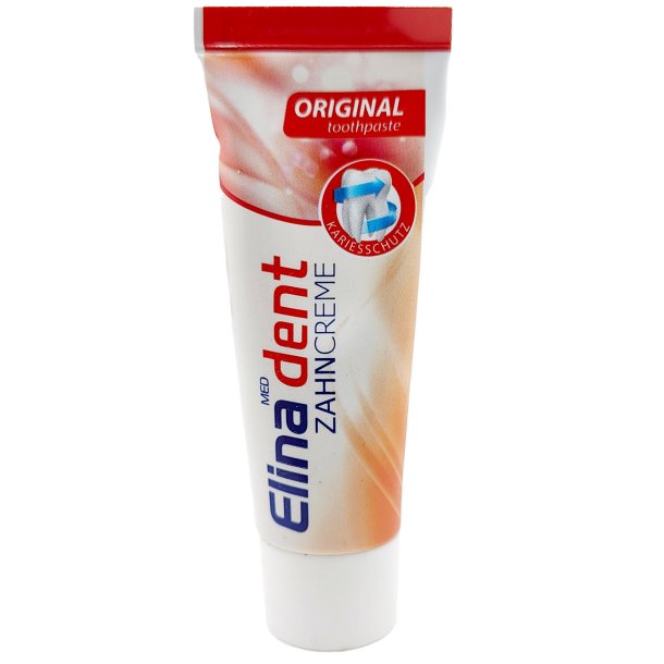 Tandkrm i resestorlek Elina Dent Original Kariesskydd