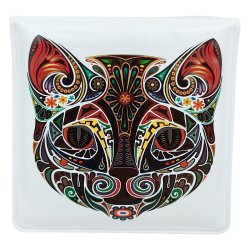 Pocket Askfat Abstrakt Motiv Djur