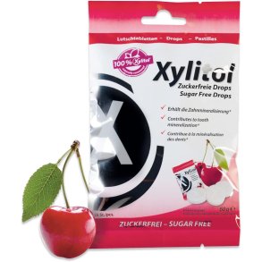 Xylitol Tannpleie sugetabletter Miradent Cherry Drops 26 stk