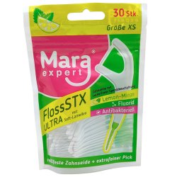 Tandtrd + Tandstik Soft Sticks Mara Expert STX Flosser 30 stk.