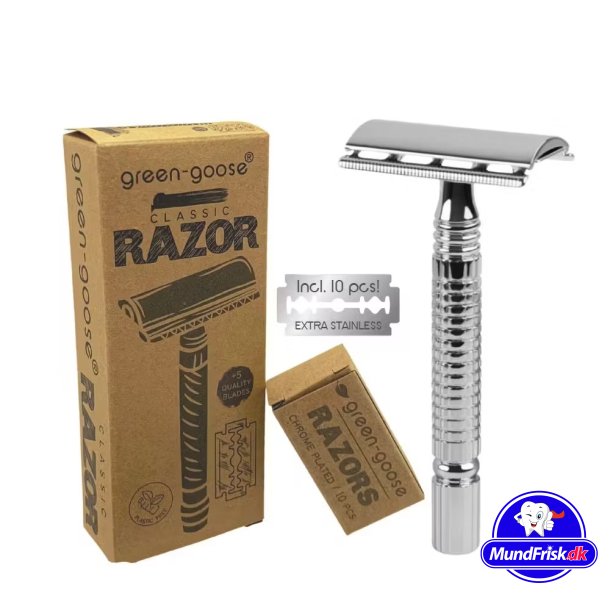 Barberskraber Green Goose Classic Shaving Set