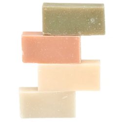 Naturlig barberspe BlokZeep Startpakke med 4 dufter