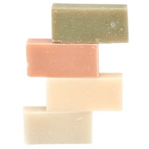 Naturlig barberspe BlokZeep Startpakke med 4 dufter