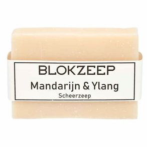 Naturlig barberspe BlokZeep Mandarin & Ylang 100gr.