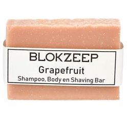 Naturlig barberspe BlokZeep Grape Fruit 100 gr.