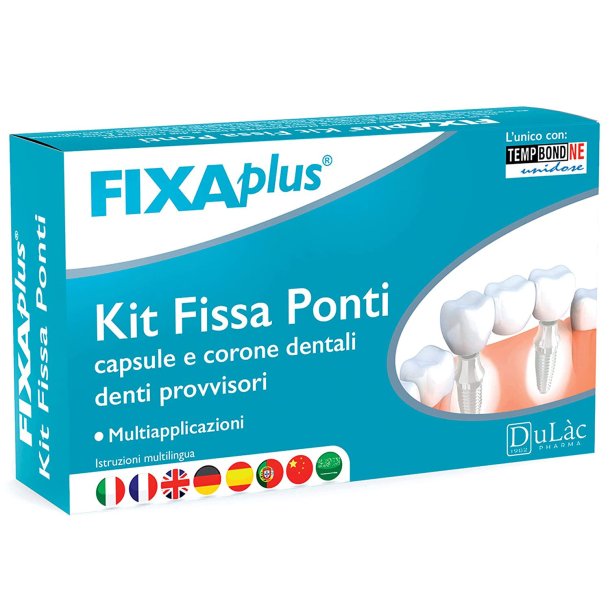  Tandkit FixaPlus FixoBridge Midlertidigt Dental Cement
