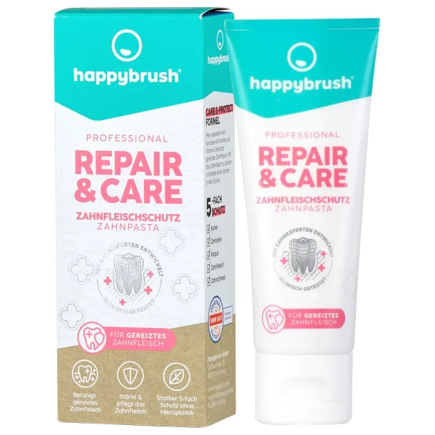 Happybrush Repair &amp; Care Tandpasta 75 ml.
