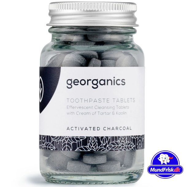 Mineral Tandpasta Tabletter Georganics Activated Charcoal
