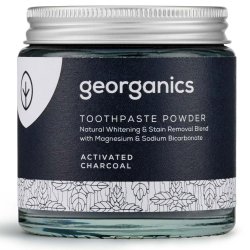 Naturlig Tandpasta Pulver Georganics Activated Charcoal 60 ml
