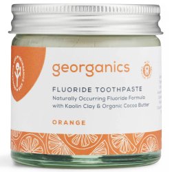 Organisk tandkrm Georganics Orange Fluoride 60 ml