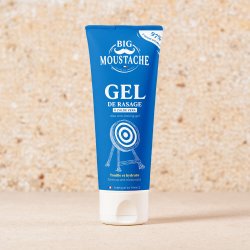 Naturlig Barbergel Big Moustache Soin Aprs-rasage