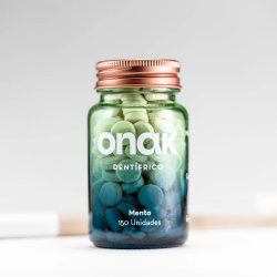 Naturliga tandkrmstabletter 150 st. Onak Infinite Menta v1.1