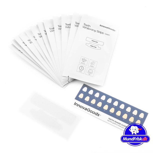Zahnaufhellungsstreifen InnovaGoods schreibt Whitening Strips