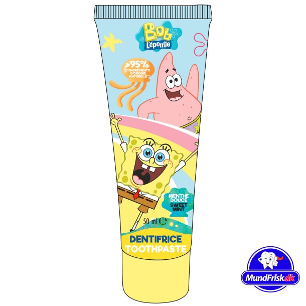 Svampe Bob Tandpasta Sweet Mint Sponge Bob