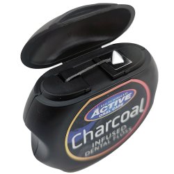Tandtrd utan PFAS Active Oral Care Charcoal 50 mtr.