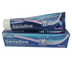 Sensitive Whitening Tandpasta Active Oral Care 100 ml.