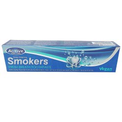 Whitening Tandpasta Active Oral Care Smokers Fresh Breath 100 ml.