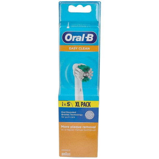 Oral-B Brstehoder Easy Clean 5 stk. Bare rent