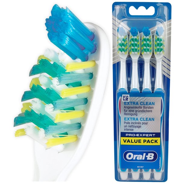 Oral-B Tannbrster 4 stk. Pro-Expert Extra Clean Medium