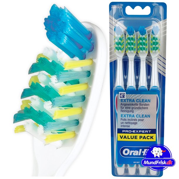 Oral-B Tandbrster 4 stk. Pro-Expert Extra Clean Medium