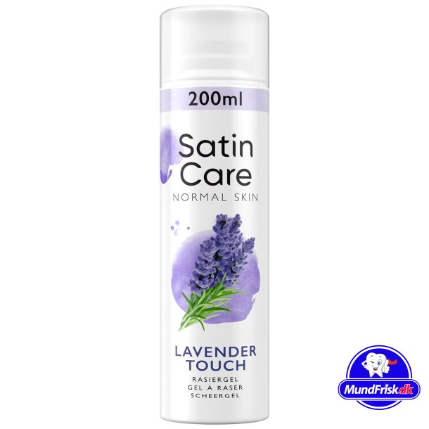 Gillette Satin Care Bar Gel Lavender Touch 200 ml