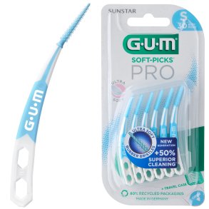 GUM Soft-Picks PRO Mellemrumsbrster 30 stk. Small