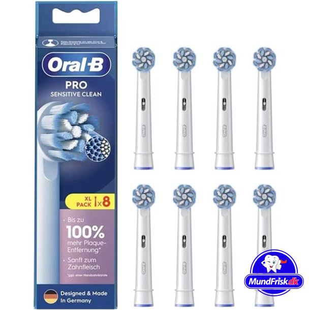 Oral-B PRO Sensitive Clean Brstehoveder 8 stk.