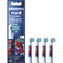 Oral-B PRO Borsthuvuden Fr Barn 4 st. Spider-Man