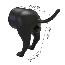 Pooping Dog Butt Tandpasta Dispenser Besrgende Hund