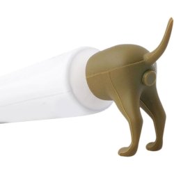 Pooping Dog Butt Tandpasta Dispenser Besrgende Hund