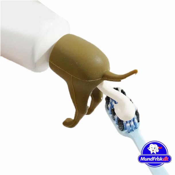 Pooping Dog Butt Tandpasta Dispenser Besrgende Hund