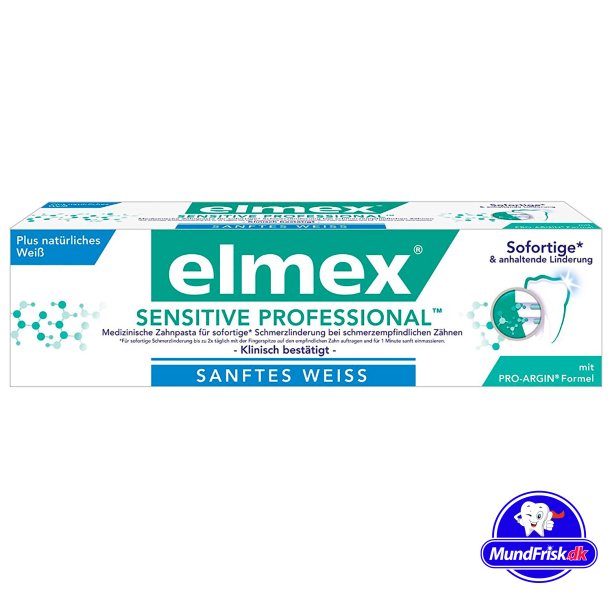 Elmex Sensitive Professional Whitening Hammastahna Kipulke