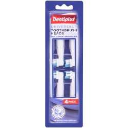Borsthuvuden fr Oral-B 4 st. DENTIPLUS kompatibel