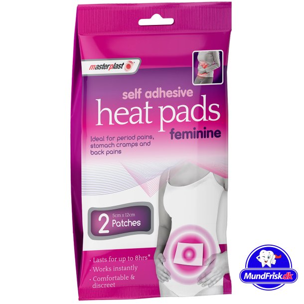 Varmeplaster Smertelindrende Underliv 2 stk. Masterplast Feminine