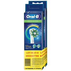 Oral-B Borsthuvuden 8 st. CrossAction CleanMaximise