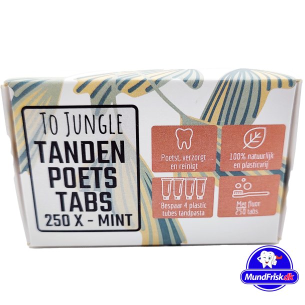 Zahnpasta-Tabletten To Jungle FLUOR 250 Stk.