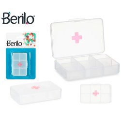 Pillbox 6 Fack Berilo Pillbox