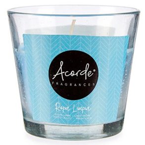 Duftlys Glas Acorde CLEAN LINEN 28 Timer